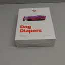 Pet Parents Washable Dog Diapers (3pack) + Extendrs of Durable Doggie Diapers, Premium Dog Diapers Female (Large, Princess) (Large (19-27"))