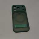 BXYJY for iPhone 17 Pro Case Magnetic with Stand, Camera Control Button, Full Lens Protection, Compatible with MagSafe, Military Grade Protection, Translucent Thin Hard Case for iPhone 17 Pro, Green