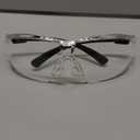 NoCry Clear Shooting Glasses for Men with Anti-Fog and Scratch Resistant Wraparound Lenses  ANSI Z87 Safety Glasses for Men with Adjustable Temples & Nose Pad  100% UV Eye Protection for Shooting (Black & Black)