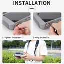 Lanyard Neck Strap Compatible with DJI RC/RC2 Controller,Comfort Shoulder Strap with Folding Screw for Mavic 4 Pro,Pressure Relief Adjustable Lanyard, Portable Stabilizer Accessories