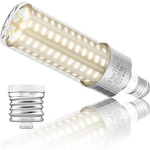 25W LED Corn Lights Bulb 300Watts Equivalent 3287Lumens Super Bright E26 Bulbs 3000K Warm White E39 Large Mogul Base Lamps 110V Indoor Commercial Area Lighting for Attics Warehouse Yards Street