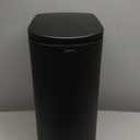 Garvee Slim Kitchen Trash Can 13 Gal, Skinny Stainless Steel Garbage Can with Removable Inner Bucket & Soft Close Lid, Narrow Trash Bin for Bathroom Living Room Office, Black