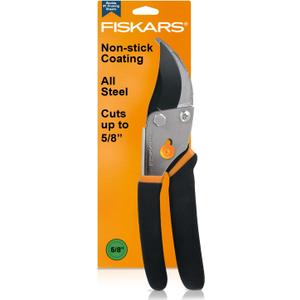 Fiskars 91095935J Steel Bypass Pruning Shears
