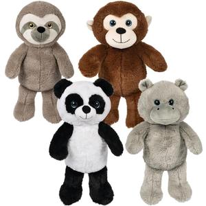 Rhode Island Novelty 14" Floppy Jungle Plush Assortment, 1 Piece per Order