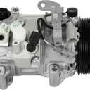 ECCPP A/C Compressor with Clutch 2012-2018 Fit for Lexus ES350 GS350 3.5L 2011-2018 Fit for Toyota Sienna Camry Avalon 3.5L Fast Cooling AC Compressor