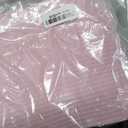 Yoga Knee Pad Cushion 0.8inch (20mm) Thick Yoga Mat with Carrier Strap for Pain Free Knees, Elbows, Wrists and Back, Workout Mats for Home Gym, Pilates, Planks, Ab Rollers (24"x10"x0.8") (Pink)