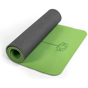 Yoga Mat Non Slip, Pilates Fitness Mats, Eco Friendly, Anti-Tear 1/4" Thick Yoga Mats for Women, Exercise Mats for Home Workout with Carrying Sling and Storage Bag