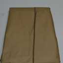 Subakvo Rectangle Table Cloth, Waterproof Vinyl Tablecloth with Flannel Backing, Wipeable Reusable Rectangular Plastic Tablecloths for Dining, Camping, Indoor and Outdoor (Dark Coffee, 60" x 84")