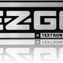 Name Plate for EZGO TXT 1994-2010 Gas & Electric Golf Carts 71037G01 (Black)