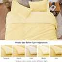 Sasttie Queen Comforter Set 3 Pieces - Super Soft Fleece Comforters Queen Size, 1 Luxury Warm Fuzzy Marshmallow Comforter with 2 Pillow Cases, Faux Fur Down Alternative Bedding Set, Light Yellow