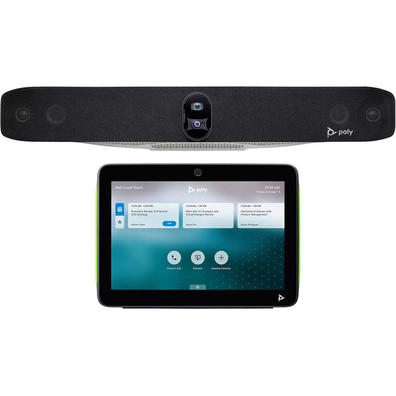 POLY Studio X70 All-in-One Video Bar with TC10 Controller Kit