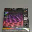 Monster 32.8ft Sound Reactive RGB+W Light Strip, Smart Multi-Color + Multiwhite, Indoor Use, App & Voice Control, Xtreme Easy Assembly