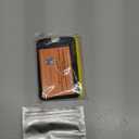 TANDRIVE 2PCS Silicone Key Card Holder Case Compatible with Tesla Model 3 Model Y Cybertruck and RivianKey Protector Cover Accessories Including Key Chain, Black and Yellow