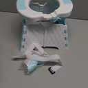 Jool Baby Portable Potty Training Chair with Travel Bag and 30 Liners, Foldable, Indoor/Outdoor Use, Camping (Aqua)