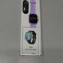 Kids Wach for Girls Boys 6-15 Year Old - Smart Watch for Kids 1.8" Fitness Tracker,No Phone needed,Pedometer Sleep Monitor Heart Rate Waterproof,Puzzle Game for Girls Boys Teens Birthday Gift (Purple)