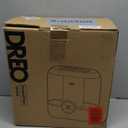 DREO 6L Top Fill Humidifiers for Bedroom, 60H Runtime 28 dB Quiet Supersized Cool Mist Air Humidifiers for Large Room, Baby Nursery, Plant, Indoor, Night Light, Easy to Clean, Precise Humidity Control (Gray)