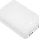 jojofuny Portable Hidden Storage Box Secret Compartment Fake Power Bank Design Money Hider for Travel (White)