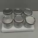 16 oz Wide Mouth Jars - 6Pack Canning Jars with Metal Lids and Bands, 16 ounce Pickling Glass Jars for Fermenting, Pickling, Meal Prep, Overnight Oats, Jam, Jelly, DIY Projects