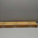 Tandefio Chrome Closet Rod 92 Inch with Oval Closet Rod 6 End Supports for Laundry Room Hanging Clothes Waterproof Shower for Curtains (Gold,2 Sets)