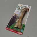 Nylabone Healthy Edibles WILD Natural Dog Chew Treats for Large Dogs, Long Lasting Dog Chew Bones Made in USA, Bison Flavor, For Dogs Up to 50 lbs. (1 Count) (EXP 07/07/27)