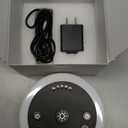 Soother Sleep Sound Machine Night Light White Noise Machine with 30 Soothing Sounds & 12 Color Night Lights for Baby Kids Adults Brown Noise Machine with Timer & Continuous Play for Home Travel Office (Black)