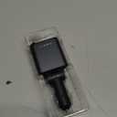 LISEN Retractable Car Charger, for Christmas Day Gifts for Men Women, 69W Cars Adapter USB C Fast Charger for iPhone 17, Car Accessories for Men Women Drivers, for iPhone 17 Pro Max Air 16 15 14 Plus (Grey)