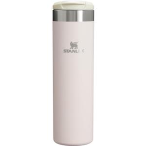 Stanley AeroLight Transit Bottle 20 oz | Locking Drink Through Lid | Leak Resistant Water Bottle or Coffee Travel Mug | Lightweight Insulated Stainless Steel | BPA-Free | Rose Quartz