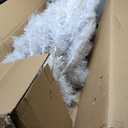 7ft White Iridescent Tinsel Artificial Christmas Tree with 1156 Branch Tips