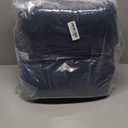 Cozyide Outdoor Chair Cushions, Waterproof Patio Seat Cushions with Adjustable Straps, Round Corner Patio Chair Cushions for Garden, Navy, 17x16x2 Inch (Pack of 4)