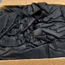 900D Pontoon Boat Cover 21-24 FT with Motor Cover, Black | Fits 21-24 ft Pontoon Boats up to 102" Beam, Heavy Duty Marine-Grade Canvas, Motor Cover Included, UV & Tear-Resistant
