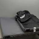 Hazli Matrix AirCell Memory Foam Camping Mattress Pad - CertiPUR-US Roll Up Mattress for Adults - Portable Foam Sleeping Mats for Camping - Camp Cot Sleeping Pad - Floor Sleep Mat Bed Roll for Car RV (Cot: 72 X 26 X 3, Dark Gray)