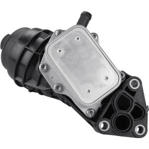 JDMON Engine Oil Cooler Filter Housing Replacement for Mercedes-Benz A220, A35 AMG, CLA250, GLA35, GLB250, GLB35 AMG Compatible with 2701800610, 2701800810, 2701800500