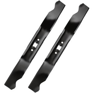 21 Inch Mulching Lawn Mower Blade Compatible with TB110 TB230 TB240 TB130 Walk Behind Push Mowers, Replacement Blade for 942-0741A 742-0741A, High Lift Mower Blade for 21" Deck Lawn Mowers（2pack)