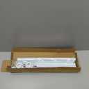 Tension Curtain Rod 31 to 75 Inch Spring Tension Rod for Windows Adjustable Curtain Rod No Drilling Expandable Pressure Curtain Rod Tension Rods for Window,Bathroom,Kitchen,Doorway (White)