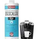 IMPRESA Descaler (1 Pack, 2 Uses Per Bottle) - Made in the USA - Universal Descaling Solution for Keurig, Nespresso, Delonghi and All Single Use Coffee and Espresso Machines (8 Fl Oz (Pack of 1))