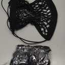 Upgrade Cargo Net for Motorcycle Helmet Storage, 11"X9.8" High-Elastic Double Layer Bungee Net (11x9.8 Inch)