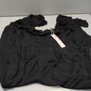 QINSEN Womens Casual Loose Overalls Jumpsuit Square Neck One Piece Sleeveless Wide Leg Rompers Outfits , size medium