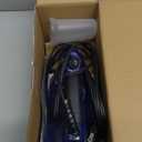 BEAUTURAL Steam Iron for Clothes with Precision Thermostat Dial, Ceramic Coated Soleplate, 3-Way Auto-Off, Self-Cleaning, Anti-Calcium, Anti-Drip Blue