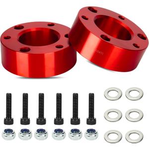 2PC 3" Front Leveling Lift Kit Compatibile with Chevy Avalanche Silverado Suburban 1500 Suburban, GMC Yukon Sierra 1500, Raised by 3 inch Suspension Leveling Strut Spacers