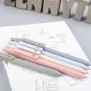 2 x 5 PCS Gel Pens Kit, 0.5 mm Fine Point Premium Retractable Ballpoint, Smooth Writing, Aesthetic, Cute, For Women, With 10 PCS Original Refills