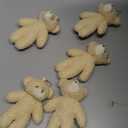 5 Pack Brown Mini Teddy Bears 4.7 inch Tiny Soft Stuffed Teddy Bear Small Plush Bears Bulk for Birthday Party Decor Favors Bag Keychain