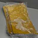 Bribay Gold Metal Christmas Tree Collar, 28 Inch 5 Panel Brass Tree Collar Base Stand for Artificial Trees, Perfect for Xmas Tree Base Cover Decoration