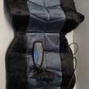 CILI Massage Chair Pad,Back Massager with Heat,Massage Seat Cushion with 10 Vibration Motors,30-60-90 Minutes Heating Options,Chair Massager for Office Chair, Home Office Use (Black)