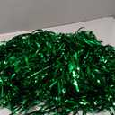KatchOn, Green Streamers Party Decorations -3.2x8 Feet, Pack of 2 | 2025 Graduation Party Decorations | Graduation Decorations 2025 | Graduation Backdrop, Jungle Party Decorations