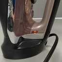 Rowenta Access Stainless Steel Soleplate Steam Iron with Retractable Cord, Powerful Steam Diffusion, Auto-Off and Anti-Drip, 1725 Watts, Black Clothes Iron, DW2459