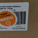 Quaker Protein Granola Bars, 2 Flavor Variety Pack, 10g Protein, 1.41 oz Bars, 20ct, BB Date: 03/20/2025