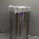 simplehuman 45 Liter/ 12 Gallon Semi-Round Hands-Free Step Trash Can, Brushed