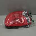 Poekuao 2 Pack Thermal Leggings for Men High Elastic Fleece Lined Workout Compression Pants Cold Weather Athletic Running Tights Base Layer with Pockets Black/ Red 3XL