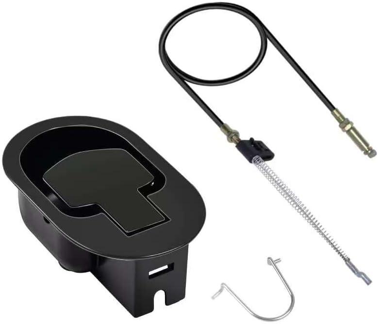 Universal Recliner Handle Replacement Parts Lever Cable Pull, Metal Couch Latch Release Pull (Exposed Cable Adjustable 4.7" to 5.2"), Fit for Ashley/Lazy Boy and Most Recliner Sofa Chair