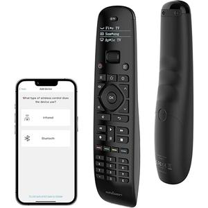 SofaBaton U2 Universal Remote with Backlit Button and Upgraded Scroll Wheel, All in One Universal Remote Control with App Control, Custom Macros for Smart TVs,Sound Bar, DVD/Blu-ray Players and More